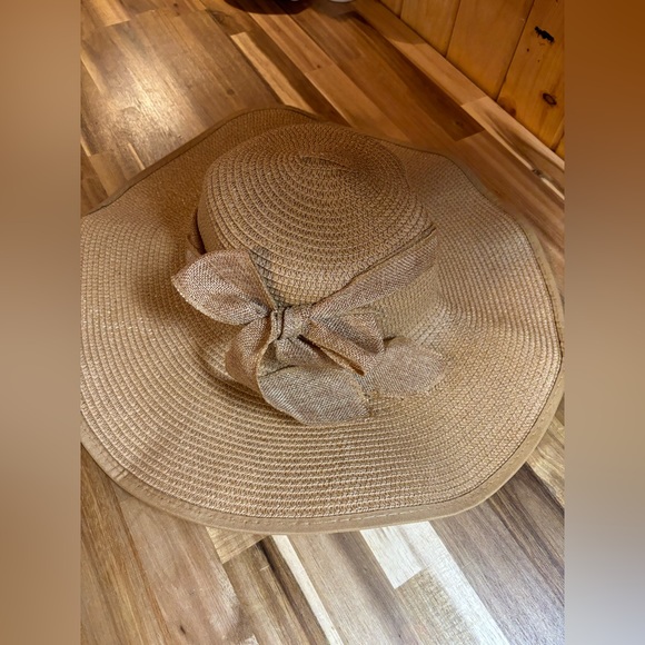 NWOT SHEIN Women’s Beige Floppy Sun Hat - Picture 3 of 8